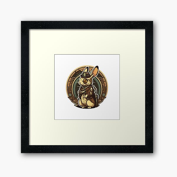 Aperçu de l'œuvre Lapin Steampunk créée et vendue par soondoock.