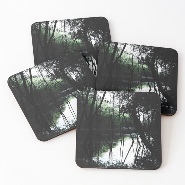 Item preview, Reflections, dark summer landscape  designed and sold by antithesisw.
