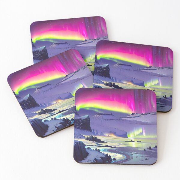 Item preview, Aurora Borealis in PInk designed and sold by Kawaii Girl.