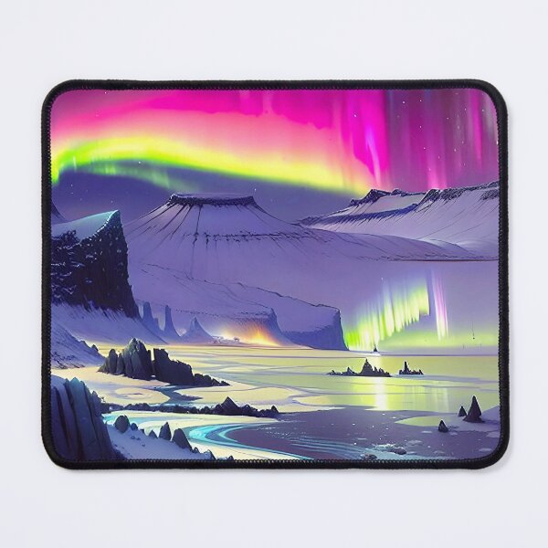Item preview, Aurora Borealis in PInk designed and sold by Kawaii Girl.