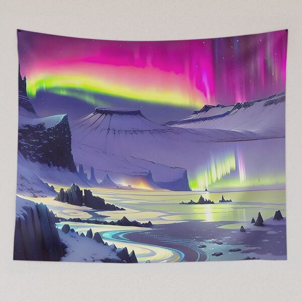 Item preview, Aurora Borealis in PInk designed and sold by Kawaii Girl.