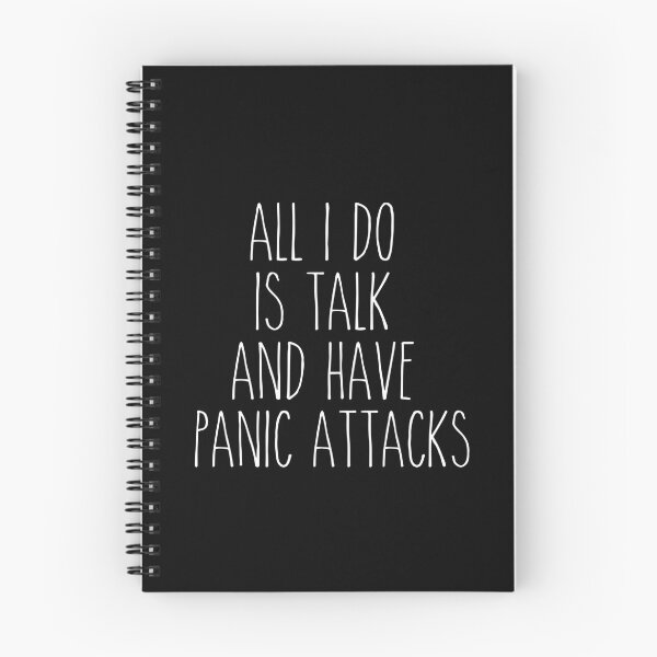 Item preview, All I Do Is Talk And Have Panic Attacks,humor funny  designed and sold by sami david ⭐⭐⭐⭐⭐.