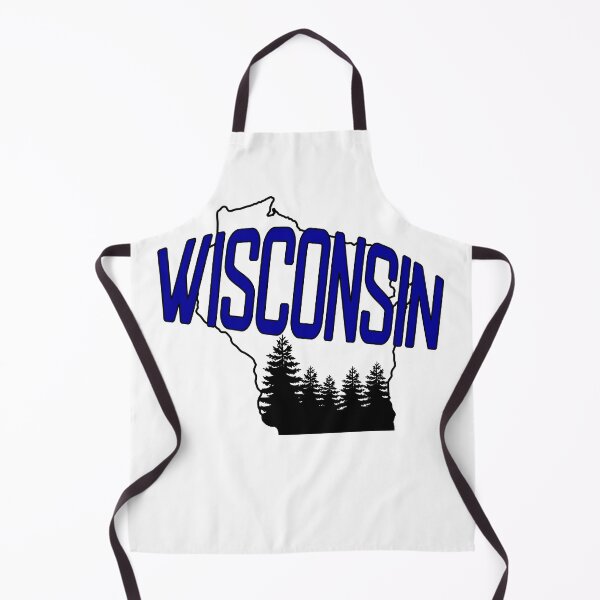 Item preview, Wisconsin Map with Trees for Wisconsin Fans designed and sold by Dexter Freeman.