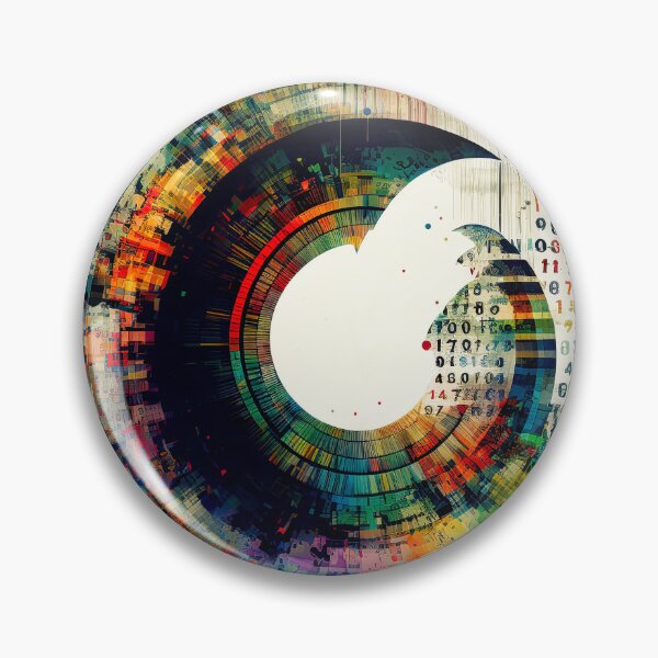 Item preview, Circumference 0042, These spherical designs blend bright colors, bold symbolism, and a touch of the surreal to create a stunning visual experience designed and sold by randycolby.