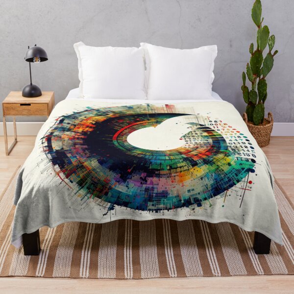Item preview, Circumference 0042, These spherical designs blend bright colors, bold symbolism, and a touch of the surreal to create a stunning visual experience designed and sold by randycolby.