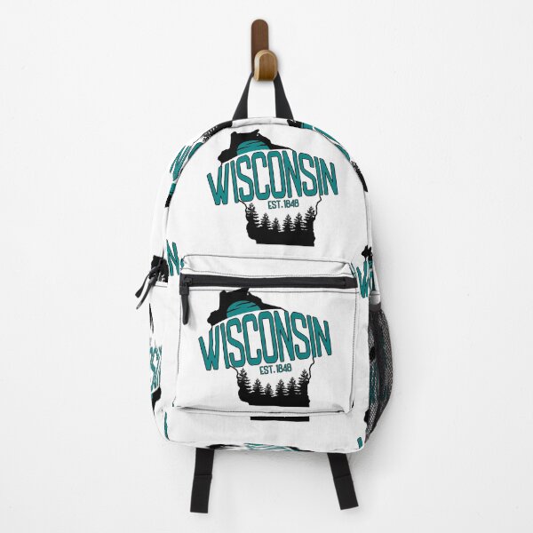 Item preview, Wisconsin Map and Sunset Vintage for Wisconsin Fans designed and sold by Dexter Freeman.
