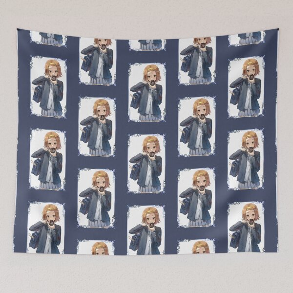 Item preview, Ritsu Banner (on Blue/Grey) designed and sold by epinkb.