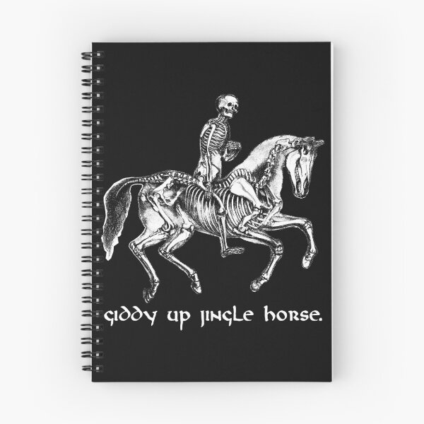 Item preview, Giddy Up Jingle Horse. designed and sold by 8R41N-M4CH1N3.