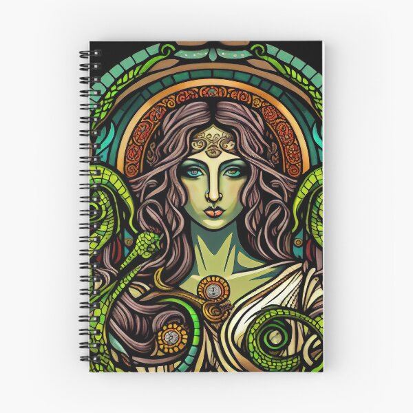 Item preview, Green Medusa designed and sold by OccultDreams.