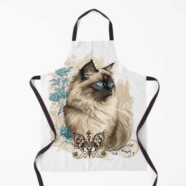 Item preview, Birman Cat Portrait designed and sold by faithsdesign.