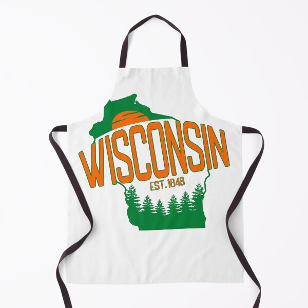 Item preview, Wisconsin State Map Outline and Sunset Vintage for Wi Fans designed and sold by Dexter Freeman.