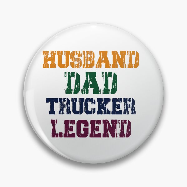 Artikelvorschau, husband dad trucker legend for dad entworfen und verkauft von blackout12.