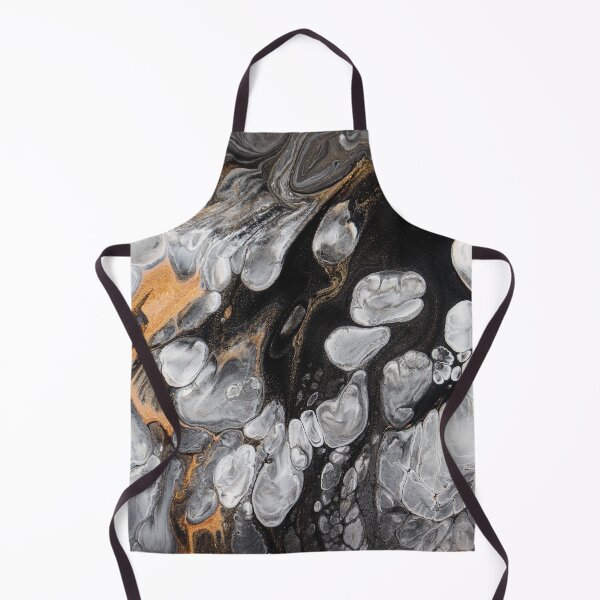 Item preview, Black and Gold Abstract Painting designed and sold by Reynareyna.