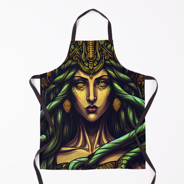 Item preview, Green Medusa (Variation) designed and sold by OccultDreams.