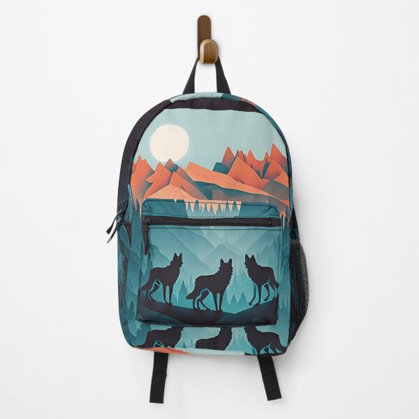 Item preview, Wolves and mountains designed and sold by Maryberry96.
