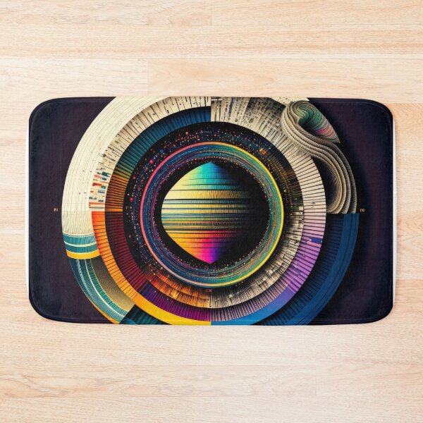 Item preview, Circumference 0049, The glitch-filled designs of "Circumference" are a modern twist on traditional circular artwork, elevating them to the next level designed and sold by randycolby.