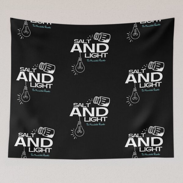 Item preview, Salt and Light | Matthew 5:13-16 - Black designed and sold by TheReporter1.