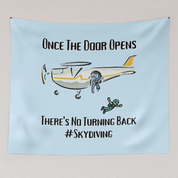 Item preview, Skydivers - Once The Doors Open There Is No Turning Back designed and sold by emoney14.