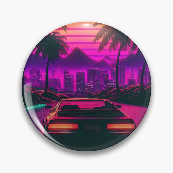 Item preview, Sunset Sprint: Synthesizes the Skyline designed and sold by Mullet Monkey.