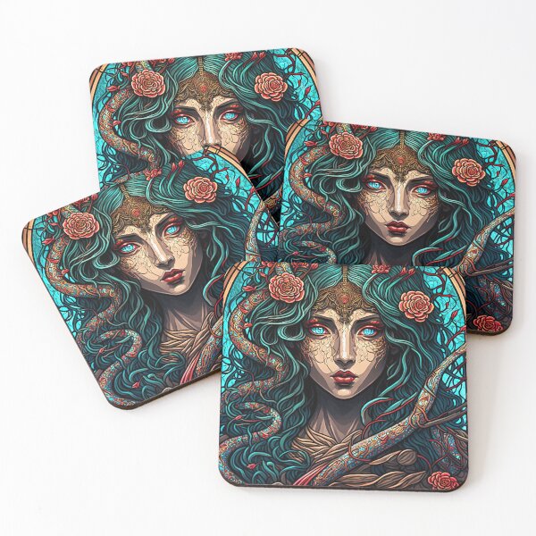 Item preview, Algol Stained Glass designed and sold by OccultDreams.