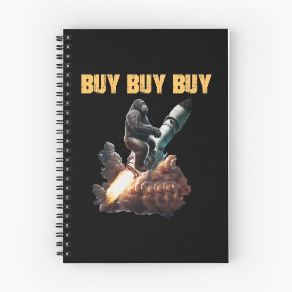 Item preview, BUY BUY BUY Stonk ape Diamond Hands Short Squeeze FUD Rocket  designed and sold by Brockinator.