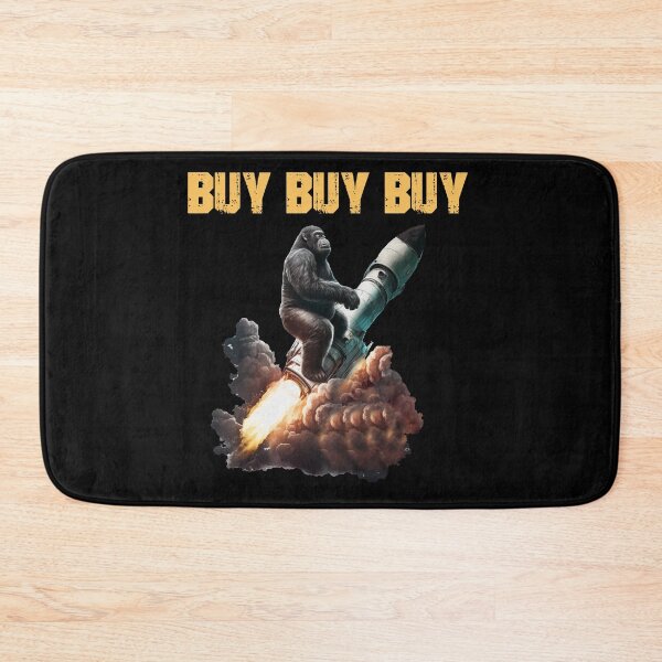 Item preview, BUY BUY BUY Stonk ape Diamond Hands Short Squeeze FUD Rocket  designed and sold by Brockinator.