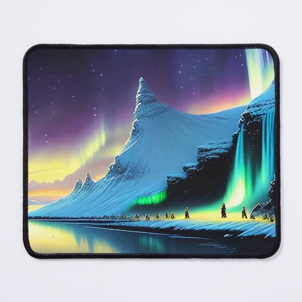 Item preview, Aurora Borealis in Yellow designed and sold by Kawaii Girl.