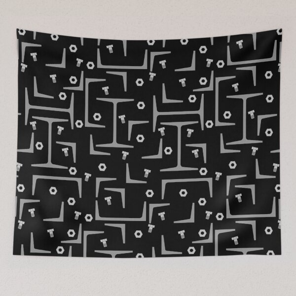 Item preview, Steel Beam Engineer Pattern designed and sold by BartholGraphics.