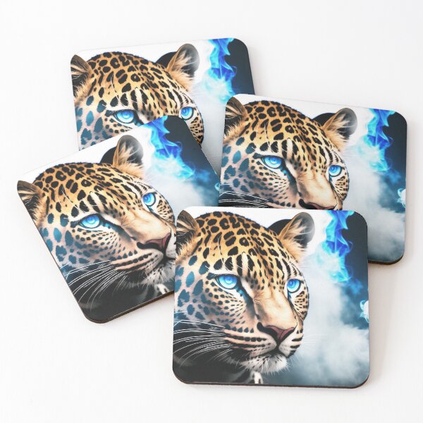 Item preview, Blue eyes leopard 1 designed and sold by PunkerLazar.