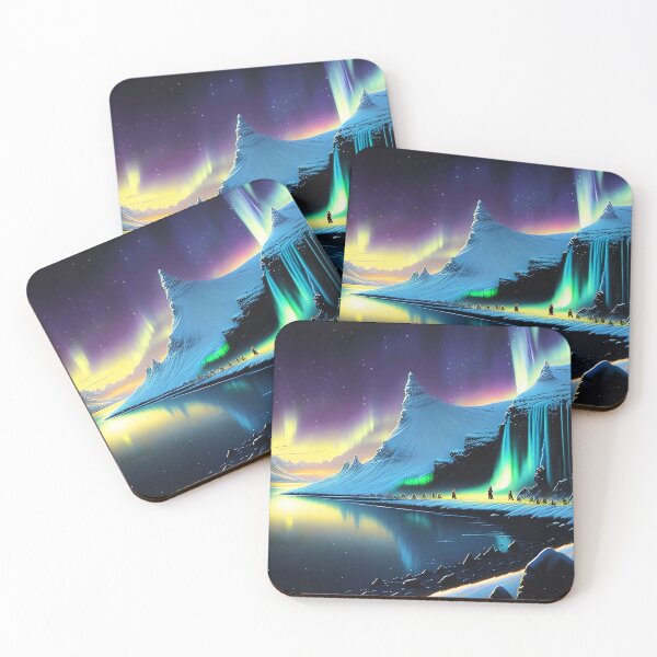 Item preview, Aurora Borealis in Yellow designed and sold by Kawaii Girl.