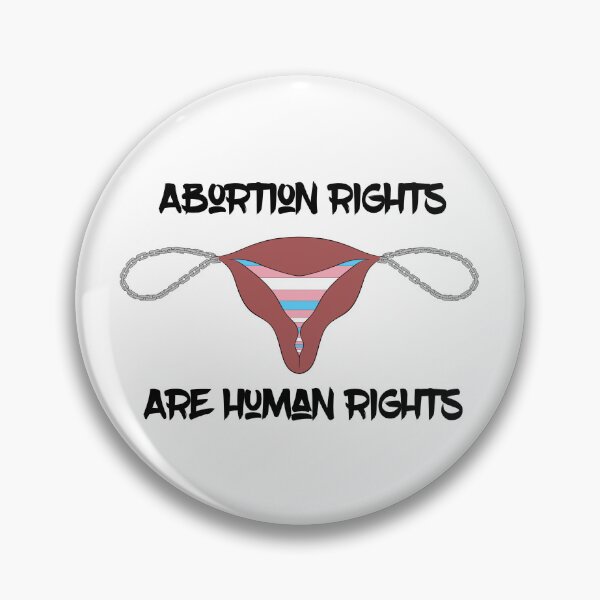 Item preview, Abortion Rights Are Human Rights (Trans Flag Ver.) designed and sold by KittensKove.