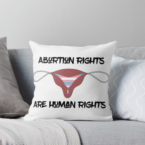 Item preview, Abortion Rights Are Human Rights (Trans Flag Ver.) designed and sold by KittensKove.