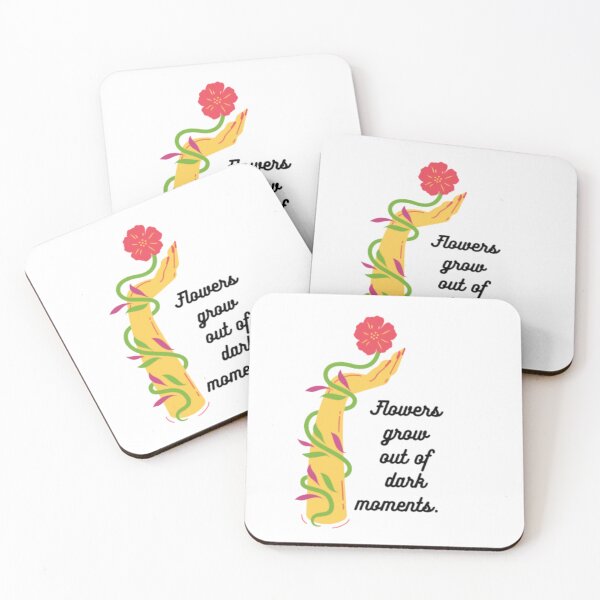 Item preview, Flowers grow out of dark moments  designed and sold by Zshope.