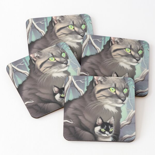 Item preview, Two Mystical Cats designed and sold by Creative-Allure.