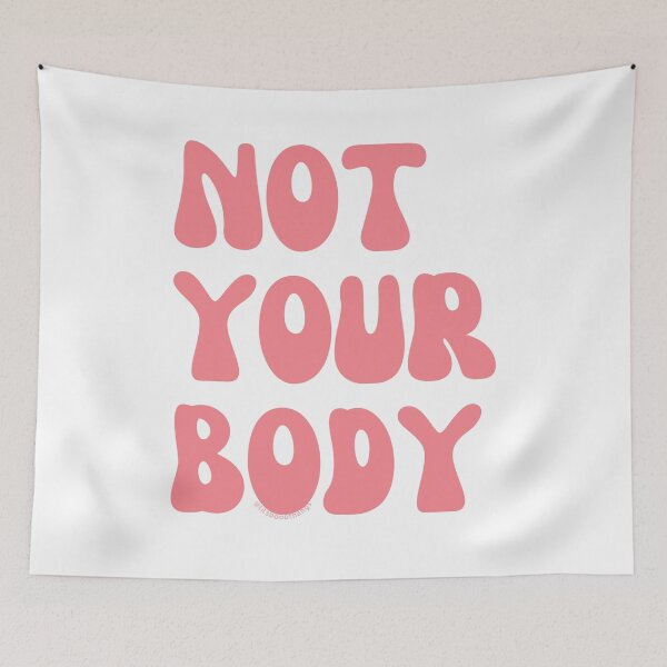 Item preview, Not your body. v5 | @lilsboobthangs designed and sold by lilsboobthangs.