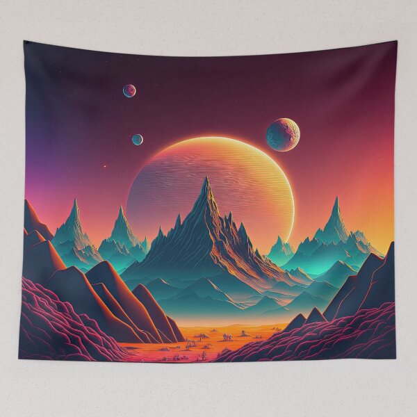 Item preview, Cosmic Oasis: Orbits of the Otherworldly designed and sold by Mullet Monkey.