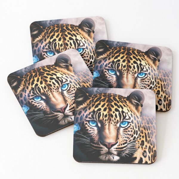 Item preview, Blue eyes leopard 2 designed and sold by PunkerLazar.