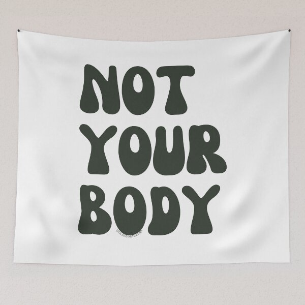 Item preview, Not your body. v4 | @lilsboobthangs designed and sold by lilsboobthangs.