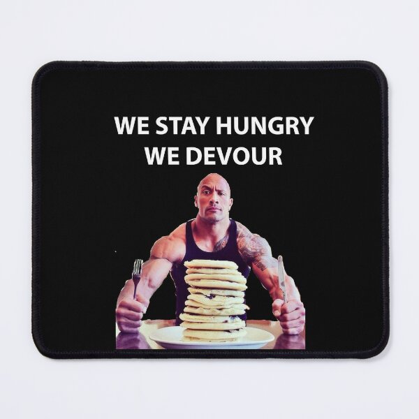 Dwayne The Rock Johnson eyebrow raise meme Mouse Pads sold by Barefoot  Praise, SKU 24433061