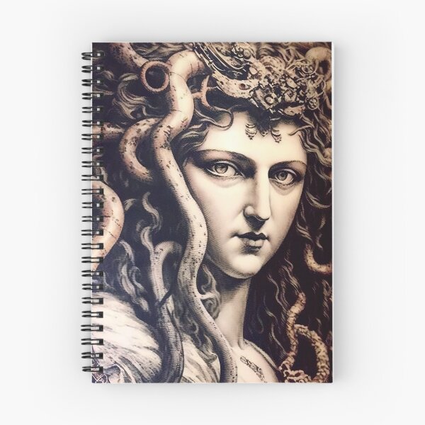 Item preview, Sepia Medusa designed and sold by OccultDreams.