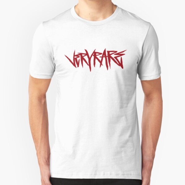 VERYRARE - Red VeryRare Logo Slim Fit T-Shirt