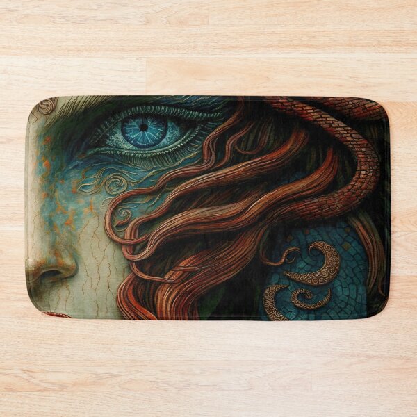 Item preview, Medusa Closeup designed and sold by OccultDreams.
