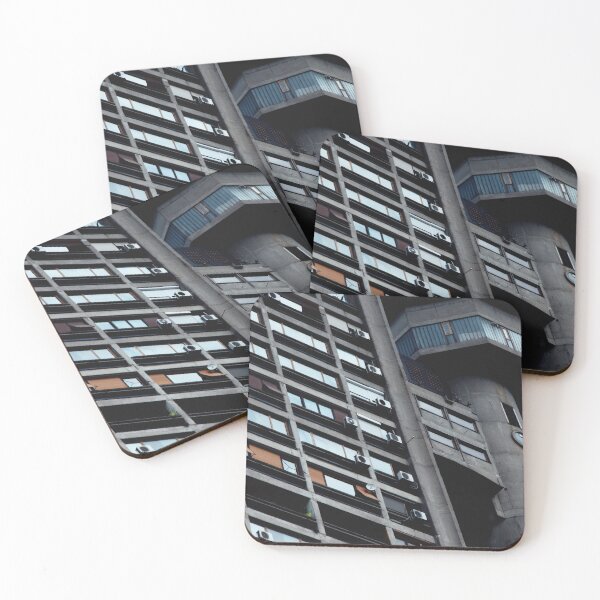 Item preview, Brutalist Belgrade western city gate (Genex tower) designed and sold by tsxell.