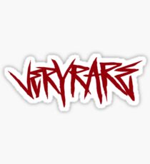 VERYRARE - Red VeryRare Logo Sticker