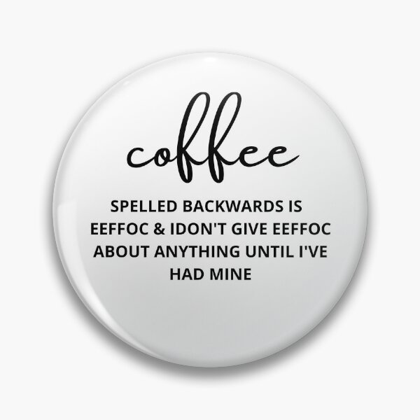 Item preview, coffee spelled backwards is eeffoc cats drink coffee, designed and sold by SAABDERRAHIM.