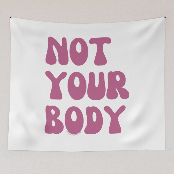 Item preview, Not your body. v8 | @lilsboobthangs designed and sold by lilsboobthangs.