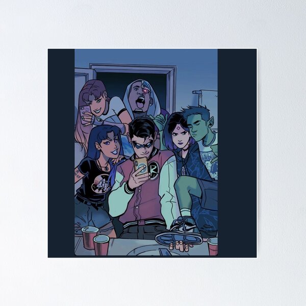 Item preview, teen titans designed and sold by Lojageek.
