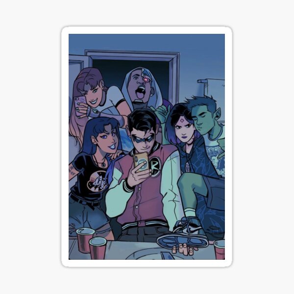 Item preview, teen titans designed and sold by Lojageek.
