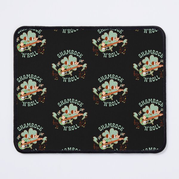 Item preview, Shamrock 'N' Roll Funny Retro St Patricks designed and sold by onthemovedesign.
