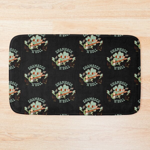 Item preview, Shamrock 'N' Roll Funny Retro St Patricks designed and sold by onthemovedesign.